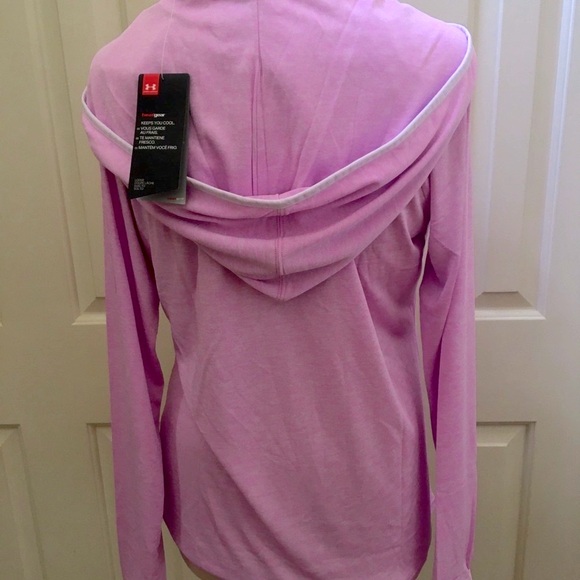 NWT  Under Armour Heatgear Loose Pullover hoodie sz M - Picture 3 of 7